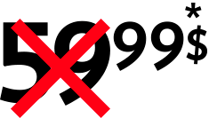 59,99*$
